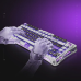 Клавиатура игровая GravaStar Mercury V75 проводная с магнитными переключателями - Mecha Gray