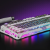 Клавиатура игровая GravaStar Mercury V75 проводная с магнитными переключателями - Mecha Gray