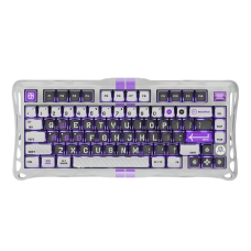 Клавиатура игровая GravaStar Mercury V75 проводная с магнитными переключателями - Mecha Gray