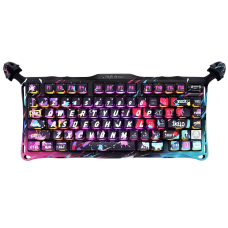 Клавиатура игровая GravaStar Mercury V75 Pro Special Edition проводная – Neon Graffiti