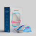 Миша бездротова INPHIC A11 з підключенням Bluetooth + USB2.4G, акумулятором та 2400 DPI, blue