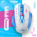 Миша бездротова INPHIC A11 з підключенням Bluetooth + USB2.4G, акумулятором та 2400 DPI, blue