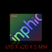 Игровая поверхность Inphic PD902, 490*420*5 мм