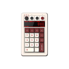 Механічна цифрова клавіатура 8BitDo Retro 18 з комбінованим підключенням, дисплеєм, калькулятором, F