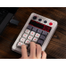 Механічна цифрова клавіатура 8BitDo Retro 18 з комбінованим підключенням, дисплеєм, калькулятором, N