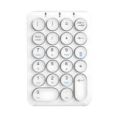 Клавіатура BOW HB159 цифрова бездротова з Bluetooth, біла