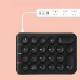 Клавіатура BOW HB159 цифрова бездротова з Bluetooth, чорна