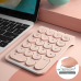 Клавіатура BOW HB159 цифрова бездротова з Bluetooth, рожева