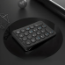 Клавіатура BOW HB159 цифрова бездротова з Bluetooth, чорна