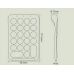 Клавіатура BOW HB159 цифрова бездротова з Bluetooth, чорна