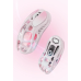 Миша GRAVASTAR Mercury M1 Pro ігрова з комбінованим підключенням, Sakura Pink