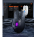 Игровая мышь Inphic A9 Explorer Pro с комбинированным подключением, подсветкой, 12000 DPI, белая