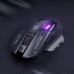 Мышь беспроводная INPHIC A9 Discovery Edition с подключением Bluetooth, 2.4G, аккумулятором, 2400 DPI, black