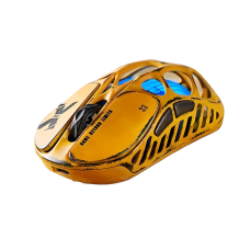 Миша GRAVASTAR Mercury X Pro 8K ігрова з комбінованим підключенням, Battle Worn-Yellow