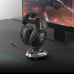 Підставка J10 для навушників, з 2 USB для заряджання та регульованим RGB підсвічуванням