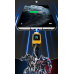 Зарядний кабель TRANSFORMERS TF-A18 USB-C to Type-C 60W, з дисплеєм, плетений, 1м, жовтий