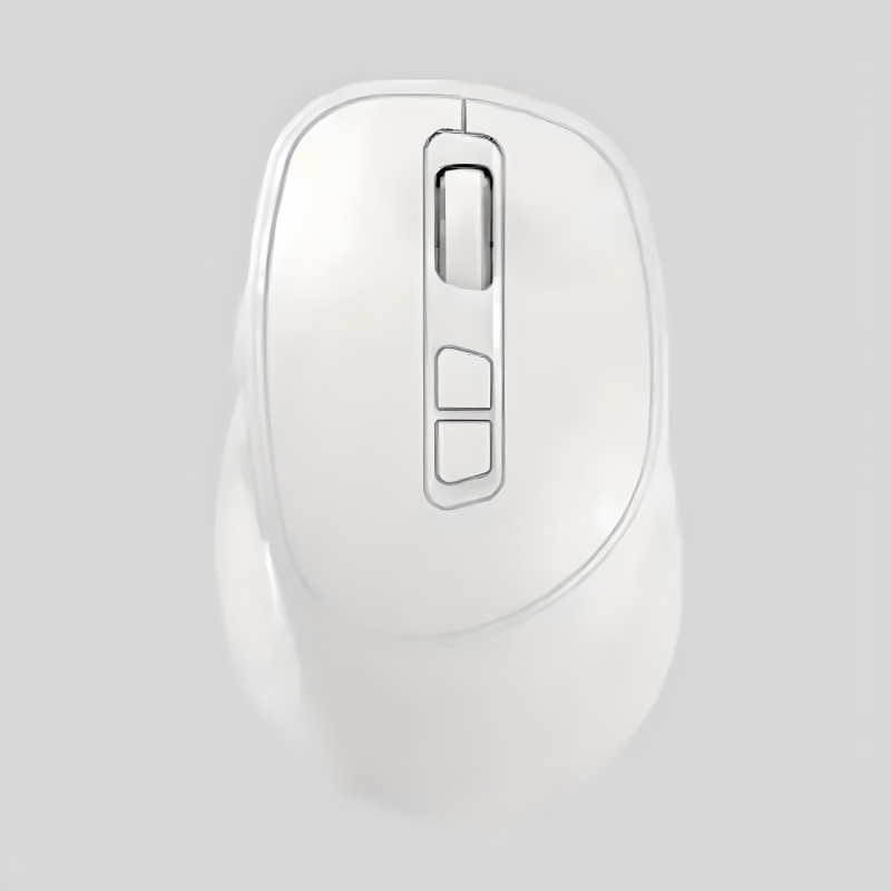 Мышка Thunderobot ML103 беспроводная, бесшумная, с аккумулятором, 4000DPI, белая