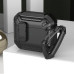Протиударний захисний чохол для AirPods 3 з карабіном і клямкою OPEN (BLACK)