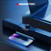 Портативна бездротова колонка MONSTER GAME AIRMARS G02MK II, Bluetooth, з підсвічуванням RGB, 1200 mAh, black