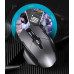 Миша бездротова Inphic A1 з підключенням USB 2.4Gz + Bluetooth, з акумулятором та 2400 DPI, grey
