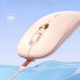 Миша Inphic Q8 бездротова з Bluetooth підключенням та 2400 DPI, milk tea