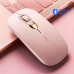 Миша Inphic Q8 бездротова з Bluetooth підключенням та 2400 DPI, milk tea