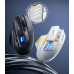 Миша бездротова Inphic A9 Explorer з підключенням Bluetooth, 2.4G, акумулятором, 2400 DPI, white