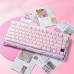 Клавіатура GravaStar Mercury K1 Special Edition із комбінованим підключенням - Sakura Pink