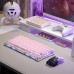 Клавіатура GravaStar Mercury K1 Special Edition із комбінованим підключенням - Sakura Pink