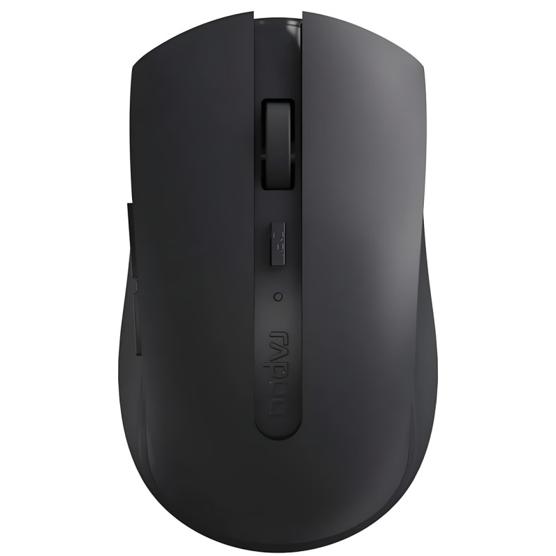 Миша Rapoo M350L Silent бездротова, безшумна, з акумулятором, 2400 DPI, dark grey
