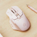Бездротова миша Inphic F8-II із підключенням USB 2.4G, акумулятором, 2400 DPI, milk tea