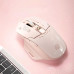 Бездротова миша Inphic F8-II із підключенням USB 2.4G, акумулятором, 2400 DPI, milk tea