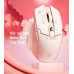 Бездротова миша Inphic F8-II із підключенням USB 2.4G, акумулятором, 2400 DPI, milk tea
