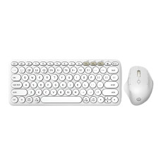 Комплект бездротової HP клавіатура K231, миша Engineer 1, компактний, ультратонкий, 4000DPI, білий