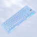 Клавіатура GravaStar Mercury K1 Special Edition із комбінованим підключенням - Ice Blue