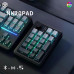 Цифрова клавіатура EWEADN NK20 механічна з комбінованим підключенням, RGB підсвічуванням, dust-white