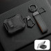 Чохол для AirPods Pro 2 з карабіном, клямкою та підставкою, чорний з матовим сірим