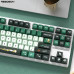 Комплект PBT-кейкапів READSON «Слизерін» (Harry Potter) для клавіатур, 132 штуки