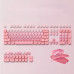 Комплект кейкапів XVX Pink Blush для клавіатури, 132 штуки
