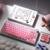 Комплект кейкапів XVX Pink Blush для клавіатури, 132 штуки