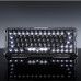 Ігрова клавіатура магнітна дротова GravaStar Mercury V60 Pro Special Edition - Cyber Frost Black