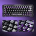 Ігрова клавіатура магнітна дротова GravaStar Mercury V60 Pro Special Edition - Cyber Frost Black