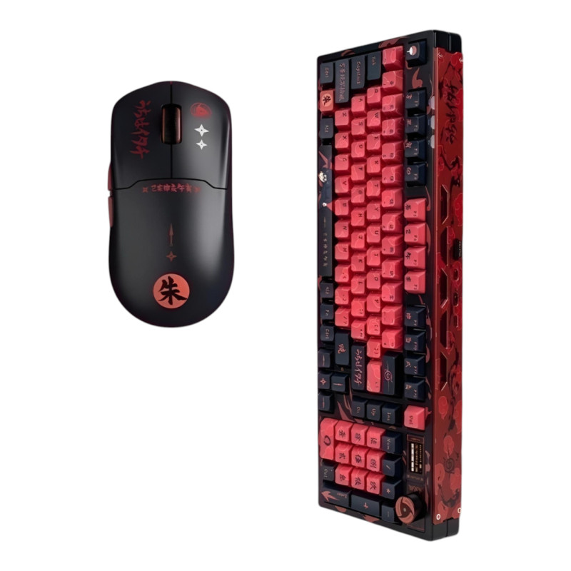 Ігровий бездротовий набір Valkyrie: клавіатура VK99 Gaming та миша VK M1 Pro, Itachi Uchiha