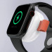 Повербанк брелок PZOZ D13 для смарт-годинника Apple Watch з бездротовою магнітною зарядкою, 1200 мАг, black