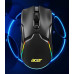 Миша ACER OMW110 ігрова з комбінованим підключенням USB, Bluetooth, USB 2.4ГГц, RGB, 10000 DPI, ЧОРНИЙ