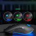 Мышь проводная INPHIC B1 игровая с регулируемой RGB подсветкой и 8800 DPI, БЕЛЫЙ