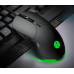 Мышь проводная INPHIC B1 игровая с регулируемой RGB подсветкой и 8800 DPI, ЧЁРНЫЙ матовый