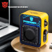 Портативна Bluetooth колонка Transformers TF-Y02 BumbleBee з басами, RGB-підсвічуванням, 1800 mAh, жовта