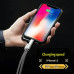 Зарядний кабель 4в1: USB, Type-C, Lightning – універсальний, 60W, STYLEPIE, цинковий сплав, 1.5м (yellow)