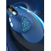 Эргономичная вертикальная мышь DELUX M618XSD c OLED дисплеем, комбинированным подключением, аккумулятором, BLU